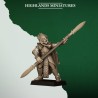 Feral Spearmen x10 | RPGs | Roleplaying | 32mm 28mm | Tabletop |Wood Elfves | Highlands Miniatures