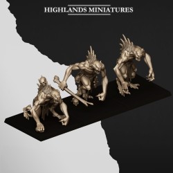 Giant Ghouls |  RPGs | 32mm 28mm | Highlands Miniatures | Vampire