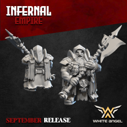 INFERNAL ACOLYTE x 10 - Bigusson - Druk 3D - White Angels