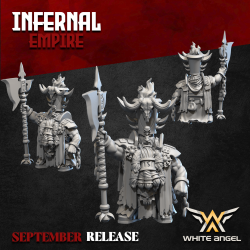 INFERNAL ACOLYTE x 10 - Bigusson - Druk 3D - White Angels