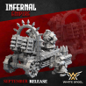 INFERNAL ROCKET - Infernal Empire | Roleplaying | 32mm 28mm | White Angel |  Tabletop