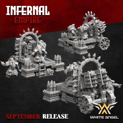 INFERNAL ROCKET - Infernal Empire | Roleplaying | 32mm 28mm | White Angel |  Tabletop