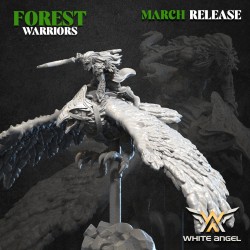 Ancestral Eagle Rider x3 - FOREST WARRIORS - Bigusson - White Angels