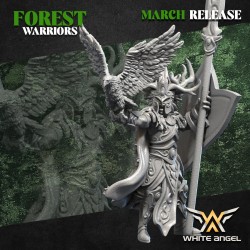 LORD OF THE FOREST Dragon - FOREST WARRIORS  - White Angels
