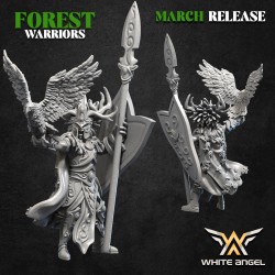 LORD OF THE FOREST Dragon - FOREST WARRIORS  - White Angels