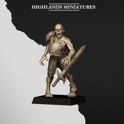 Zombies x10 |  RPGs | 32mm/28mm | Highlands Miniatures | Vampire