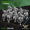 WOOD ARROW RIDER x10 - Forest Warriors | RPGs | Roleplaying | 32mm/28mm | White Angel Miniatures | Wood Elves|  Tabletop