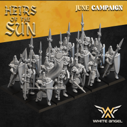 Lion Guard x10 - Bigusson - Druk 3d - White Angels