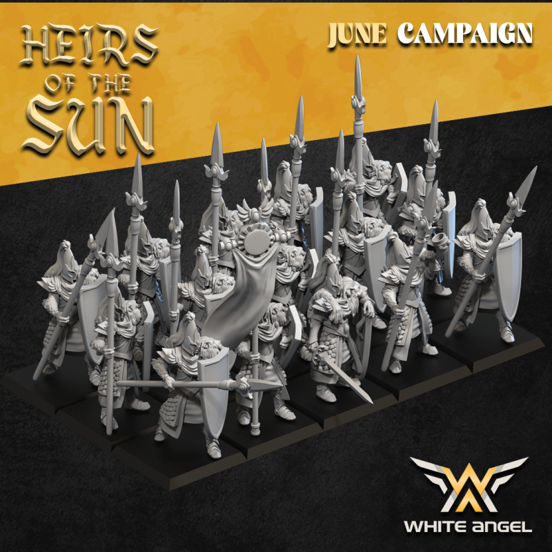 Lion Guard x10 - Bigusson - Druk 3d - White Angels