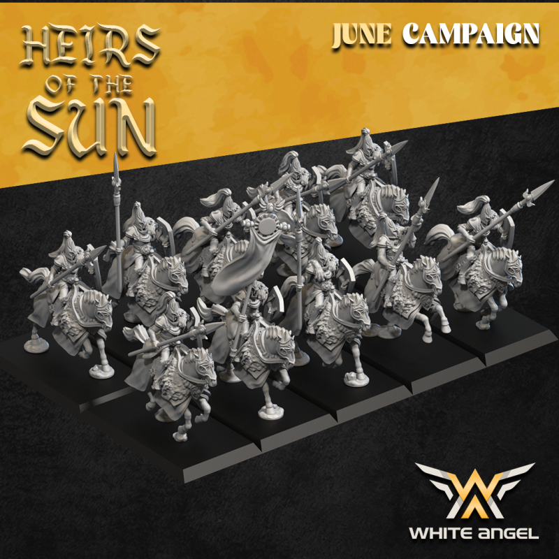 Imperial Lion Guard x5 - Bigusson - Druk 3d - White Angels