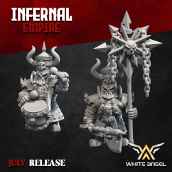 INFERNAL HEAVY GUARD x10 - Bigusson - Druk 3d - White Angels