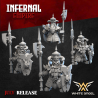 INFERNAL HEAVY GUARD x10 - Bigusson - Druk 3d - White Angels