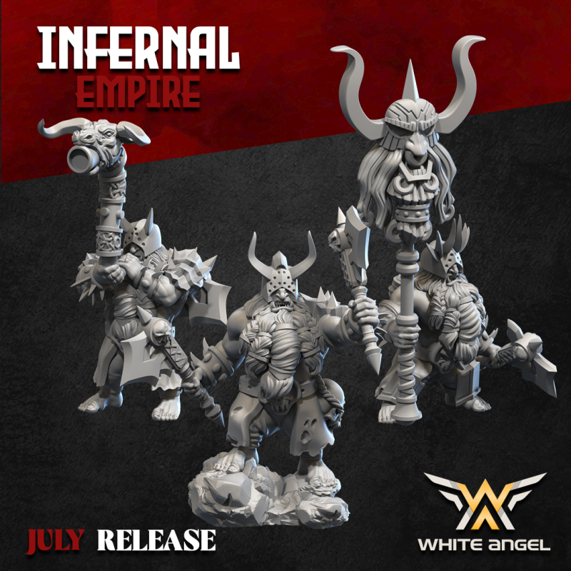INFERNAL KILLER x10 - Bigusson - Druk 3d - White Angels