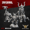 INFERNAL KILLER x10 - Bigusson - Druk 3d - White Angels