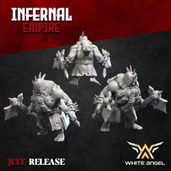 INFERNAL KILLER x10 - Bigusson - Druk 3d - White Angels