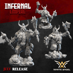INFERNAL KILLER x10 - Bigusson - Druk 3d - White Angels
