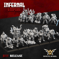 INFERNAL KILLER x10 - Bigusson - Druk 3d - White Angels