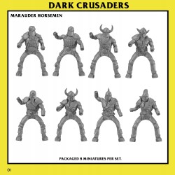 DARK CRUSADERS x5 - Bigusson - Druk 3D - Chaos - Monstrous Encounters