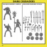 DARK CRUSADERS x5 - Bigusson - Druk 3D - Chaos - Monstrous Encounters
