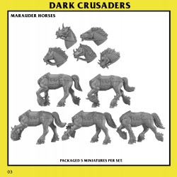 DARK CRUSADERS x5 - Bigusson - Druk 3D - Chaos - Monstrous Encounters