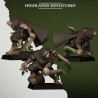 Sewer Vermin Assassins  - Druk 3d - Highlands Miniatures