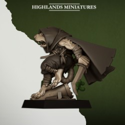 Sewer Vermin Assassins  - Druk 3d - Highlands Miniatures