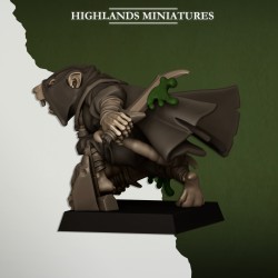 Sewer Vermin Assassins  - Druk 3d - Highlands Miniatures