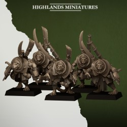 Sewer Vermin Smugglers | Highlands Miniatures | Szczury