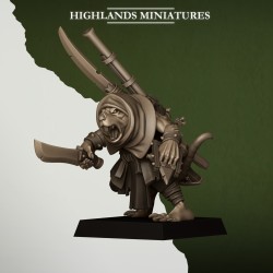Sewer Vermin Smugglers | Highlands Miniatures | Szczury