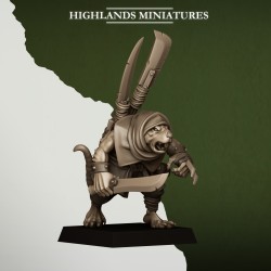 Sewer Vermin Smugglers | Highlands Miniatures | Szczury