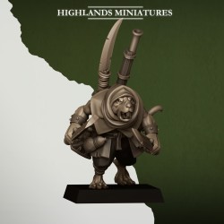 Sewer Vermin Smugglers | Highlands Miniatures | Szczury