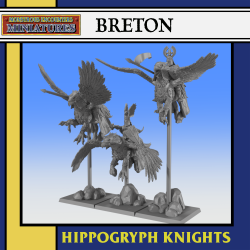 Hippogrypph Knights Unit | Monstrous Encounters |BRETON