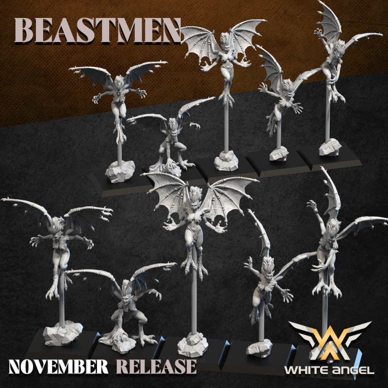 BEAST HARPY | White Angels | Beastmen