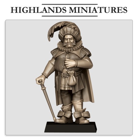 Sunland Paymaster | Highlands Miniatures | Empire