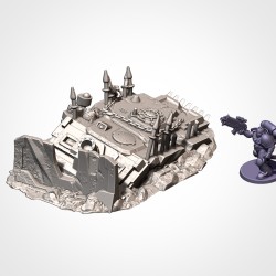INFERNAL TANKS DESTROYED 3 |  Txarli Factory| Diorama