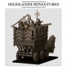 Sunland Armored Wagon - Druk 3d - Highlands Miniatures