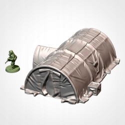 MILITARY BARRACKS 4 - Bigusson - druk 3d - Txarli Factory