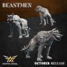 Beast Thing Wolf x5 - Beastmen |  White Angels