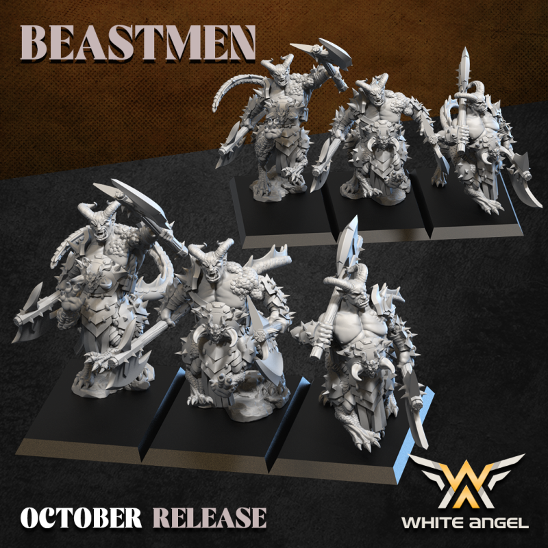 BEASTOGRE x3- Beastmen | White Angels