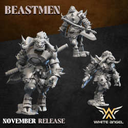 Heavy beast Warrior 2h x10| White Angels | Beastmen