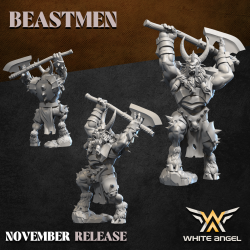 Heavy beast Warrior 2h x10| White Angels | Beastmen