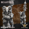 Beast High Shaman |White Angel Miniatures | BEASTMEN