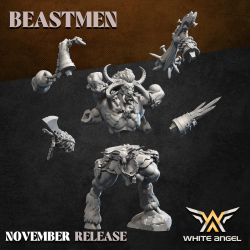 BEAST TETRARCA | White Angel Miniatures |  BEASTMEN