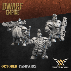 DWARF TANK DELUXE  White Angel Miniatures | Dwarfs