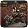 BARRELMAN CART | White Angel Miniatures | Dwarfs
