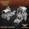 BARRELMAN CART | White Angel Miniatures | Dwarfs
