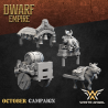 BARRELMAN CART | White Angel Miniatures | Dwarfs