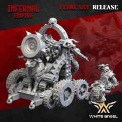 Dectructor Cannon - INFERNAL EMPIRE - Bigusson - Druk 3d - White Angels