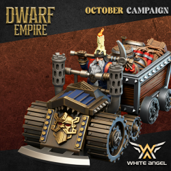 DWARF ROLLER | White Angel Miniatures  | Dwarfs