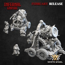 Dectructor Cannon - INFERNAL EMPIRE - Bigusson - Druk 3d - White Angels
